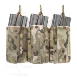 Triple Open 5.56mm y 9mm Pouch Warrior - Multicam