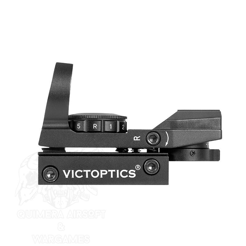 Alternative view of Red Dot tipo Samurai Rojo/Verde Multireticula - Negro