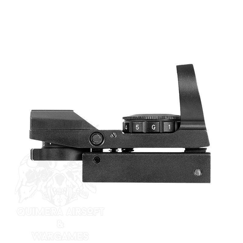 Red Dot tipo Samurai Rojo/Verde Multireticula - Negro 3 Red Dot tipo Samurai Rojo/Verde Multireticula - Negro - Imagen 3