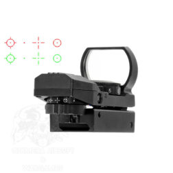 Red Dot tipo Samurai Rojo/Verde Multireticula - Negro - Imagen 8