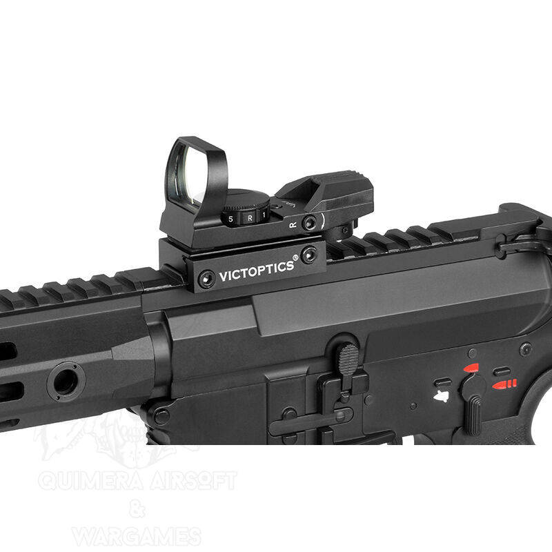 Red Dot tipo Samurai Rojo/Verde Multireticula - Negro 9 Red Dot tipo Samurai Rojo/Verde Multireticula - Negro - Imagen 9