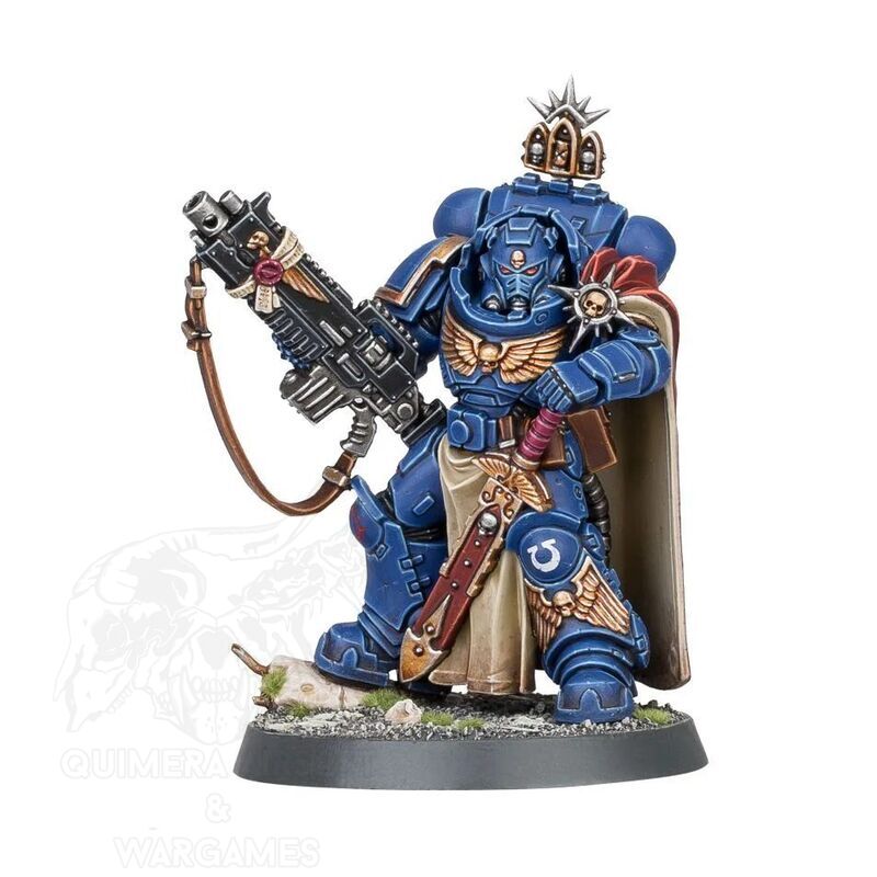 Alternative view of Capitan Con Rifle Bólter Pesado Artesanal - Space Marines