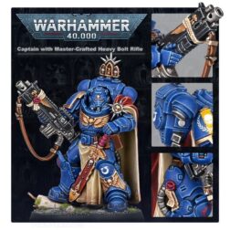 Capitan Con Rifle Bólter Pesado Artesanal - Space Marines - Imagen 3