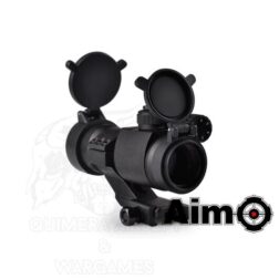Red dot tipo M2 con montura Cantilever Rojo/Verde AIM-O - Negro - Imagen 3