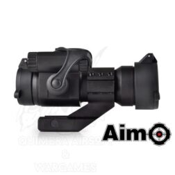 Red dot tipo M2 con montura Cantilever Rojo/Verde AIM-O - Negro - Imagen 4