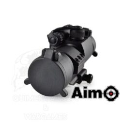 Red dot tipo M2 con montura Cantilever Rojo/Verde AIM-O - Negro - Imagen 8