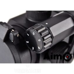 Red dot tipo M2 con montura Cantilever Rojo/Verde AIM-O - Negro - Imagen 9