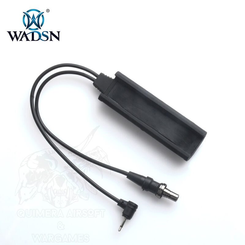 Alternative view of Switch Remoto Doble para Rail WADSN - Negro