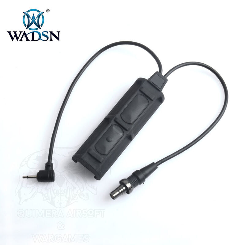 Switch Remoto Doble para Rail WADSN - Negro