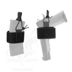 Alternative view of Inserto con velcro y elastico de seguridad para cargador o pistola 8Fields - Negro