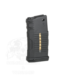 Cargador MidCap para SR25/AR10 con Agarre Mejorado 220bbs BattleAxe Negro