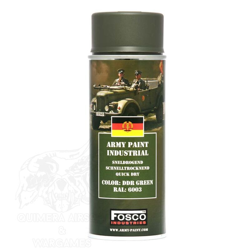 Pintura en spray 400ml Fosco - DDR Green