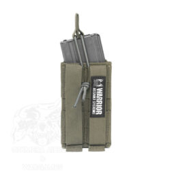 Single molle Open 5.56mm Mag/bungee retention Warrior - Coyote Brown - Imagen 4