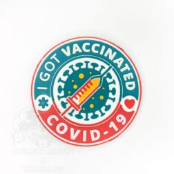 Parche PVC I Got Vaccinated Senpatch
