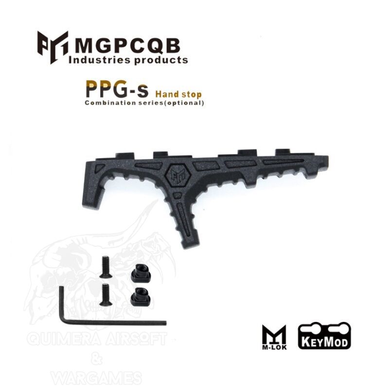 Hand Stop Python PPG Largo para Keymod/M-Lok