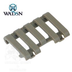 Kit de Cubre railes con pasa-cables 5 slots MP
