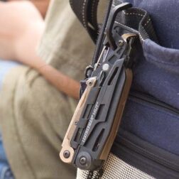 MUT con funda Marrón Leatherman - Negro y Plata - Imagen 4