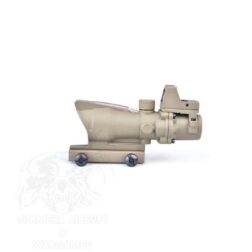 Red dot Tipo ACOG 4x32 punto Rojo y Verde Fibra Optica mas Mini Red Dot AIM-O