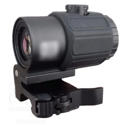 Red dot estilo Eotech EXPS Rojo/Verde + Magnificador G43 AIM-O/WADSN - Negro - Imagen 5