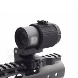 Red dot estilo Eotech EXPS Rojo/Verde + Magnificador G43 AIM-O/WADSN - Negro - Imagen 6