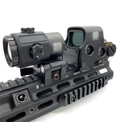 Red dot estilo Eotech EXPS Rojo/Verde + Magnificador G43 AIM-O/WADSN - Negro - Imagen 7