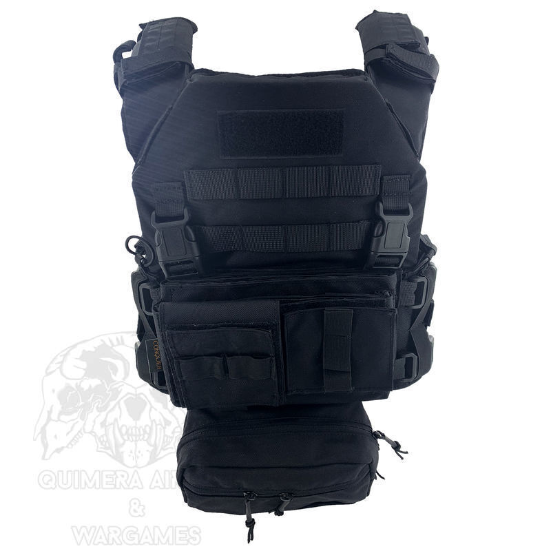 PACK Conquer Chaleco MPC y Mini Chest Rig - Negro - Imagen 3