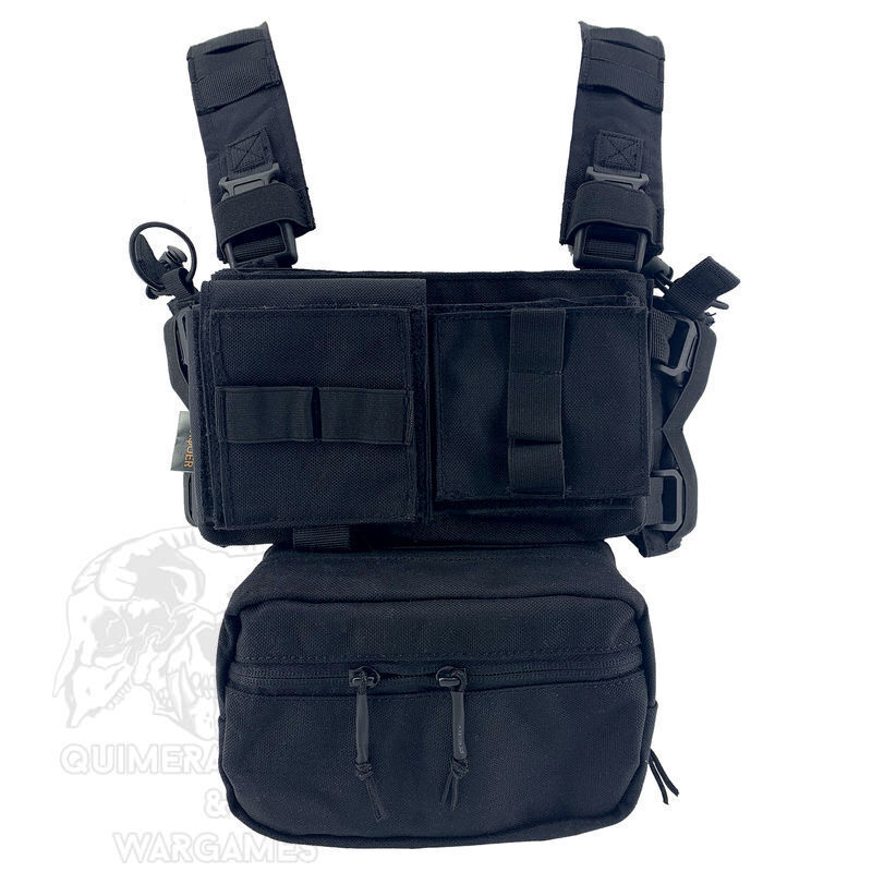 PACK Conquer Chaleco MPC y Mini Chest Rig - Negro - Imagen 8