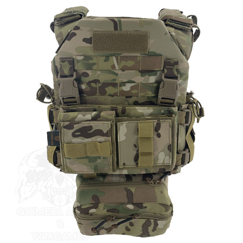 PACK Conquer Chaleco MPC y Mini Chest Rig - Multicam - Imagen 2