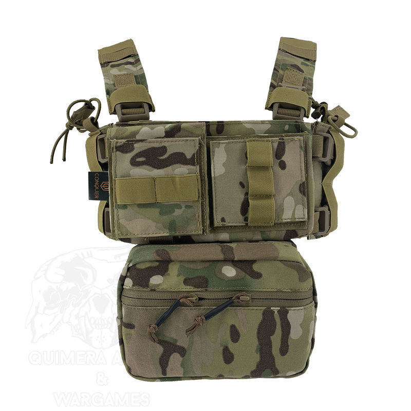 PACK Conquer Chaleco MPC y Mini Chest Rig - Multicam - Imagen 7