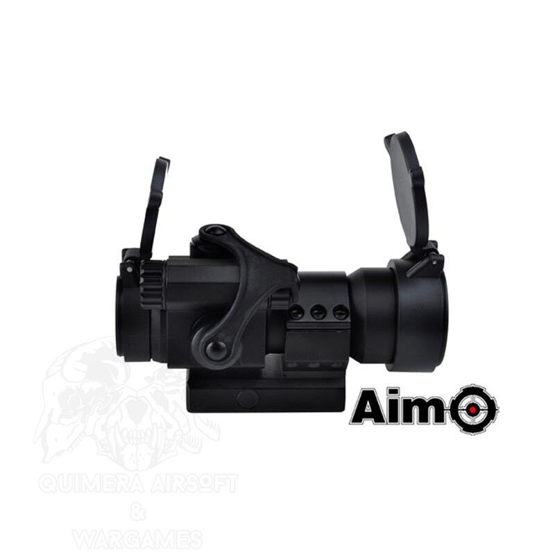 Alternative view of Red dot tipo M2 con montura Tipo L Rojo/Verde AIM-O - Negro