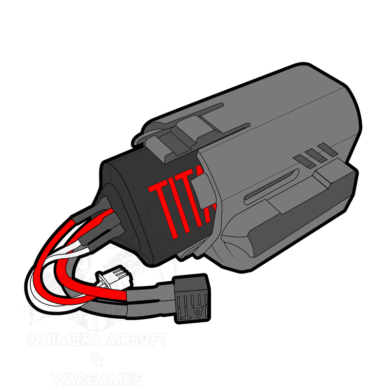 Alternative view of Extensor de hueco de bateria para KRYTAC Trident MKll M PDW Airtech Studios - Negro