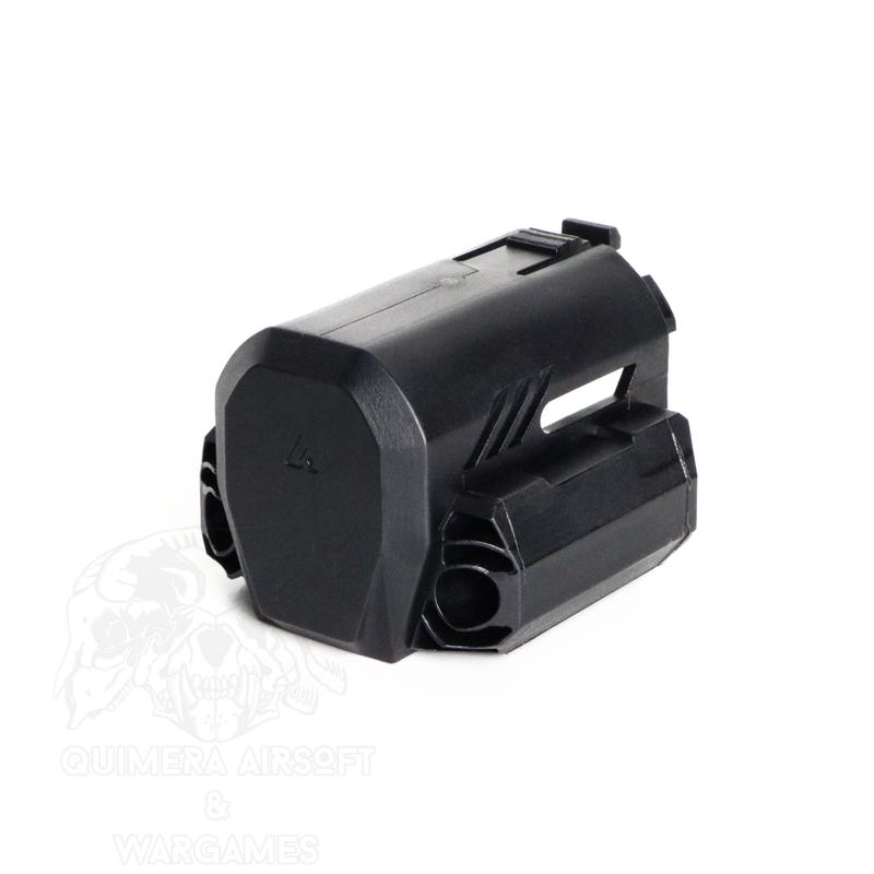 Extensor de hueco de bateria para KRYTAC Trident MKll M PDW Airtech Studios - Negro