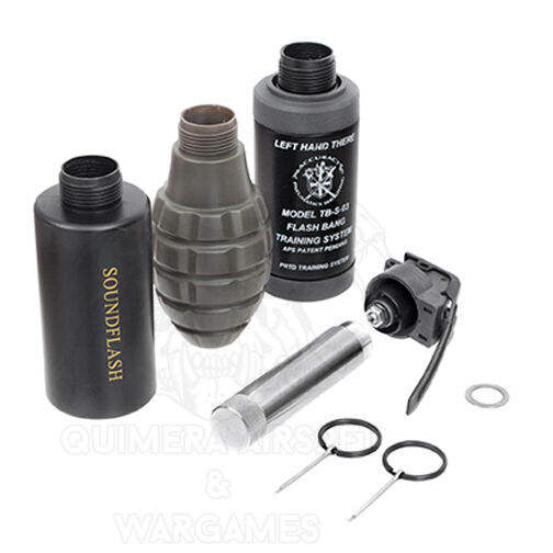 Kit de Granada Thunder B Co2 1 nucleo y 3 carcasas distintas Hakkotsu (Nuevo modelo)