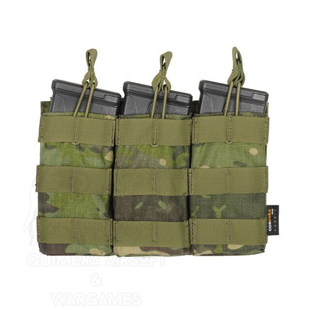 Premium Pouch Triple Open top de Cordura para 5.56 8Fields