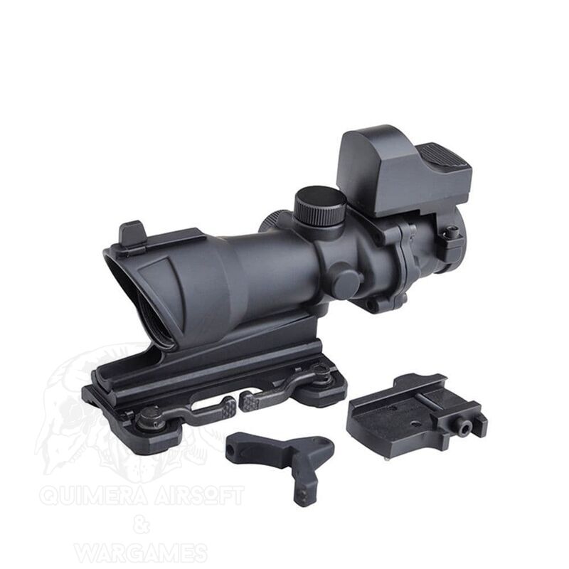 Alternative view of Red dot Tipo ACOG 4x32 con QD y Mini Red Dot AIM-O