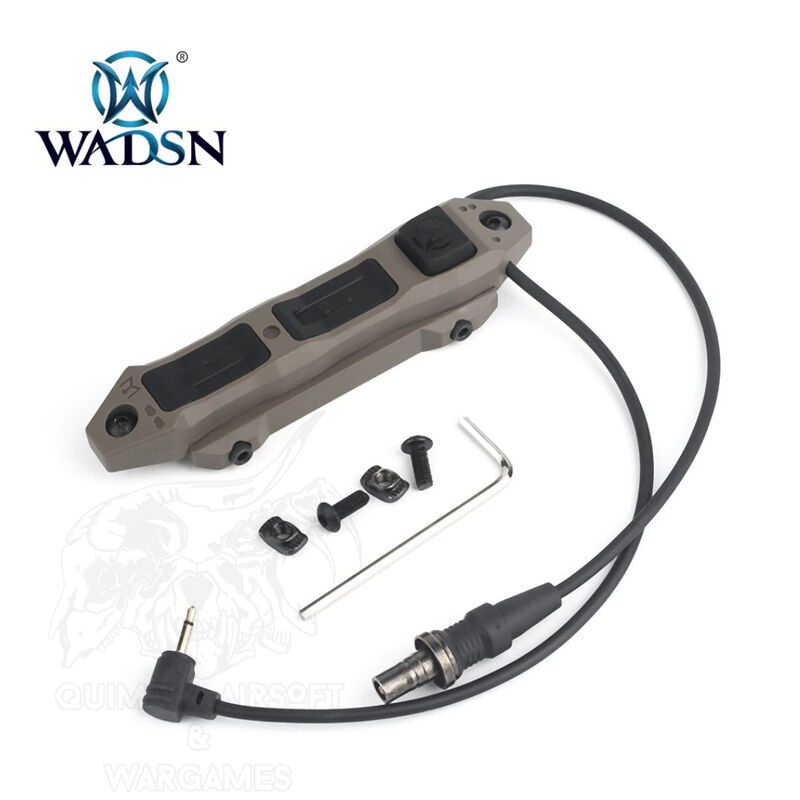 Switch Remoto triple con boton ON/OFF WADSN