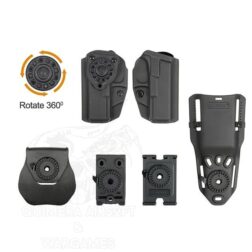 Alternative view of Bluetac Quick Attachment Drop belt Loop - Negro