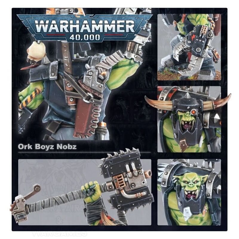 Alternative view of Boyz - Orks