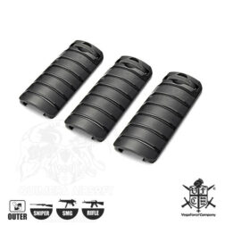 Cubre railes corto 3pcs Vega Force - Negro