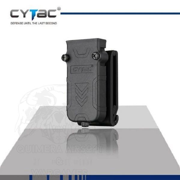 Portacargador universal de pistola Cytac - Negro