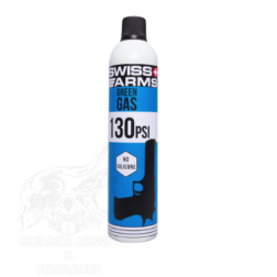 Green Gas 130PSI Sin Silicona 600ml Swiss Arms - Azul