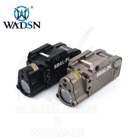 Alternative view of SBAL-PL Laser Verde y Linterna WeaponLight WADSN