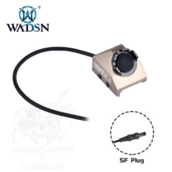 Switch Remoto UT Hot Button para Rail Picatinny Conector SF WADSN
