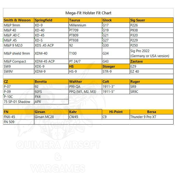 Alternative view of Cytac Pistolera rigida Universal para Zurdo -