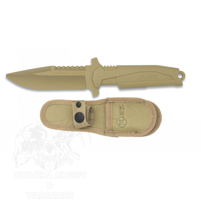 Cuchillo de entrenamiento flexible K25 - Tan