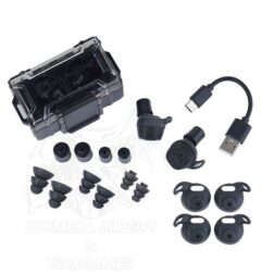 M20 Electronic Earplug Protectores Auditivos Electrónicos con Cancelación de Ruido Earmor - Negro - Imagen 3