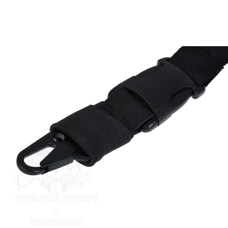 Correa de 1 punto de extrancción rapida CYMA/Specna Arms - Negro - Imagen 2