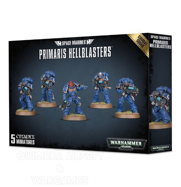 Primaris Hellblasters Combat Squad - Space Marines