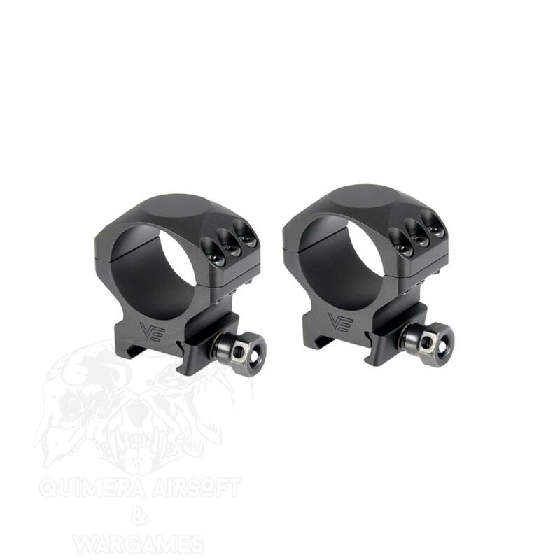 Vector Optics Anillas Bajas 1" 30mm X-ACCU