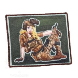 Parche PVC Pinup Girl Navy Seal- Airsoftology